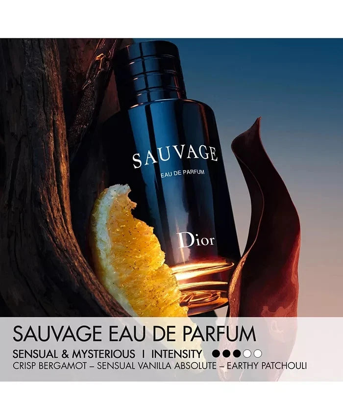 CHRISTIAN SAUVAGE EAU DE PARFUM SPRAY FOR MEN 3.4 Fl Oz / 100 ml New in Box